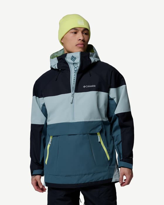 Columbia Coreshot Shell Anorak Jacke mit Kapuze blaugrün