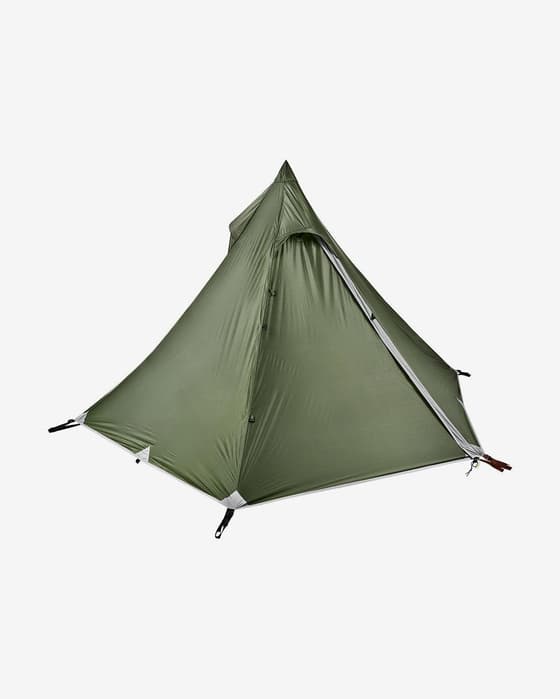Tienda de campaña Columbus Outdoor Tipi 2P UL verde kaki
