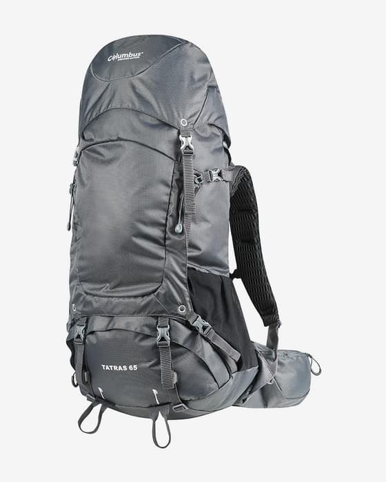 Mochila Columbus Outdoor Tatras 65L gris oscuro
