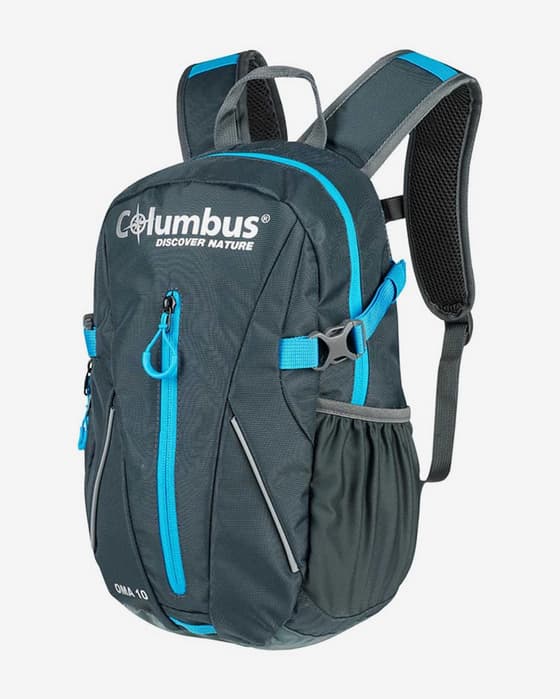 Mochila Columbus Outdoor Oma 10L gris oscuro azul