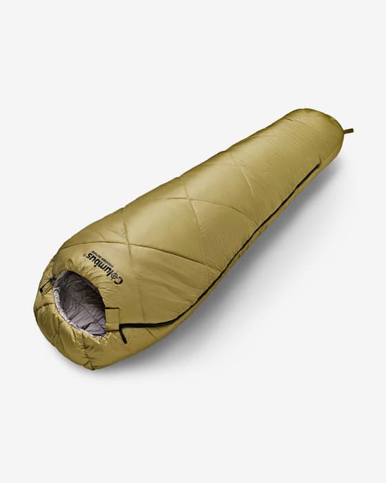 Saco de dormir Columbus Outdoor Santiago 530 Eco +8C dorado