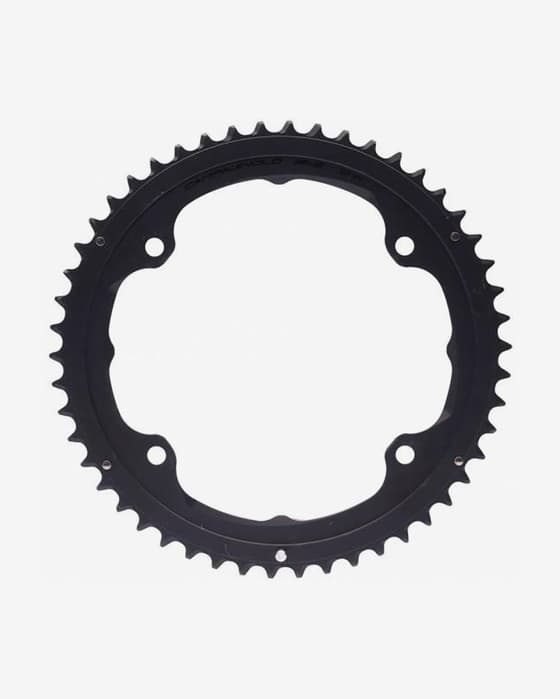 Plato Campagnolo Record 12V 145 BCD 4 brazos negro