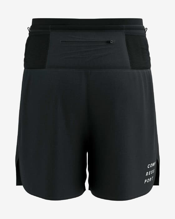 Compressport Trail Racing 2-In-1 Shorts Black
