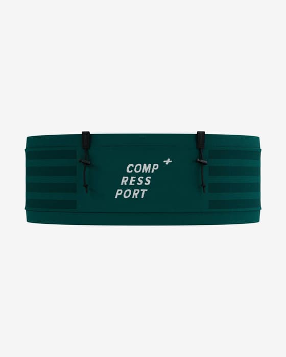 Cinturón Compressport Free Belt Pro verde oscuro