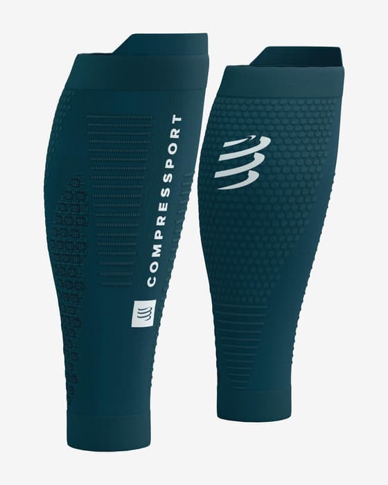 Medias de compresión Compressport R2 3.0 azul oscuro