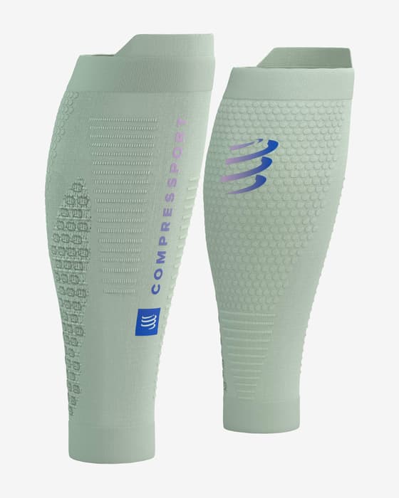 Medias de compresión Compressport R2 3.0 verde pálido