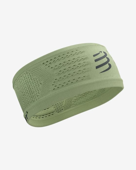 Cinta para la cabeza Compressport On/Off verde claro