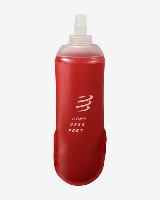 Bidón flexible Compressport ErgoFlask 500 ml rojo brillante