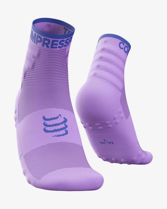 Calcetines Compressport Training Pack-2 violeta claro