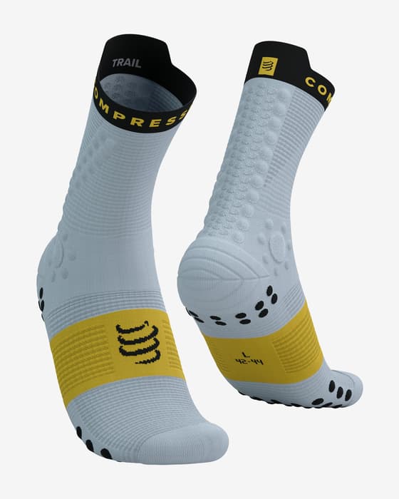Calcetines Compressport Pro Racing v4.0 Trail violeta claro
