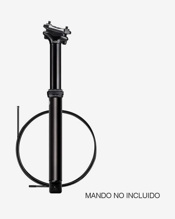 Tija de sillín telescópica Crankbrothers Highline 3 80 mm cableado interno negro