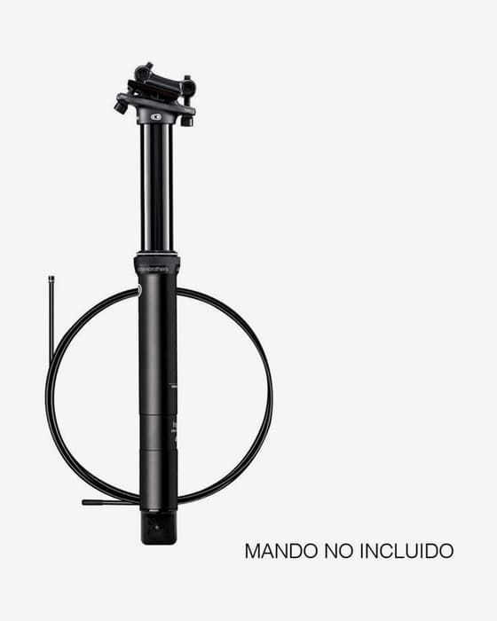 Tija de sillín telescópica Crankbrothers Highline 7 150 mm cableado interno negro