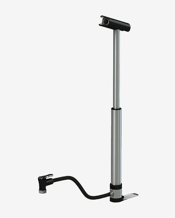 Crankbrothers Mini Klic Foot Pump Grey
