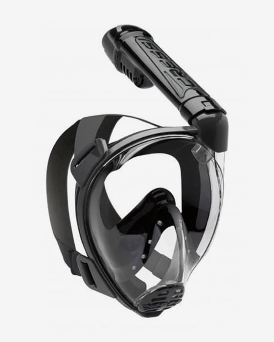 Maschera da snorkeling Cressi Baron nero opaco