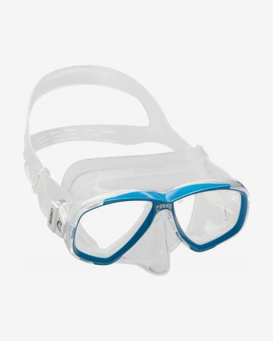 Cressi Perla Diving Goggles Blue with Clear Lenses