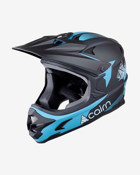 Casco Cairn Bike X Track Mat azul claro negro