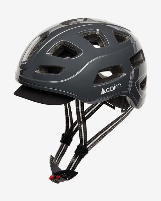 Casco Cairn Bike Quartz LED USB negro