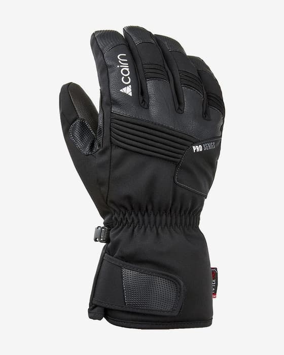 Guantes Cairn Nordend 2 C-Tex Pro PrimaLoft negro carbón