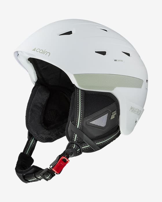 Cairn Maverick Helm weiß grau
