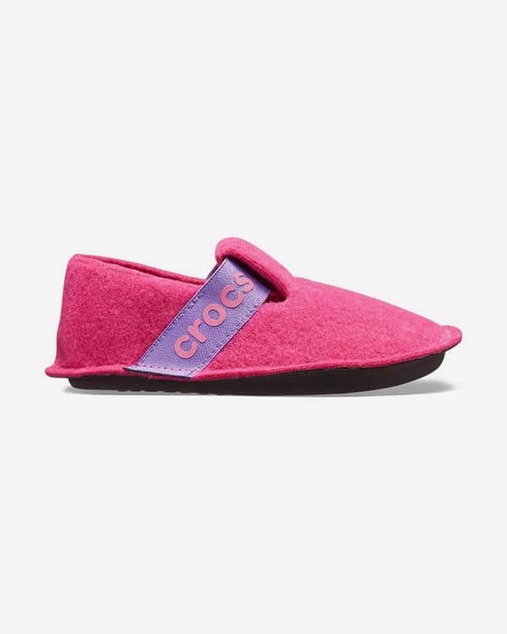 Crocs Classic Slipper rose violet enfant
