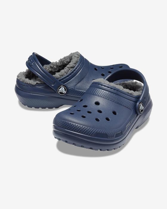 Crocs Classic Lined Clog T azul marino infantil