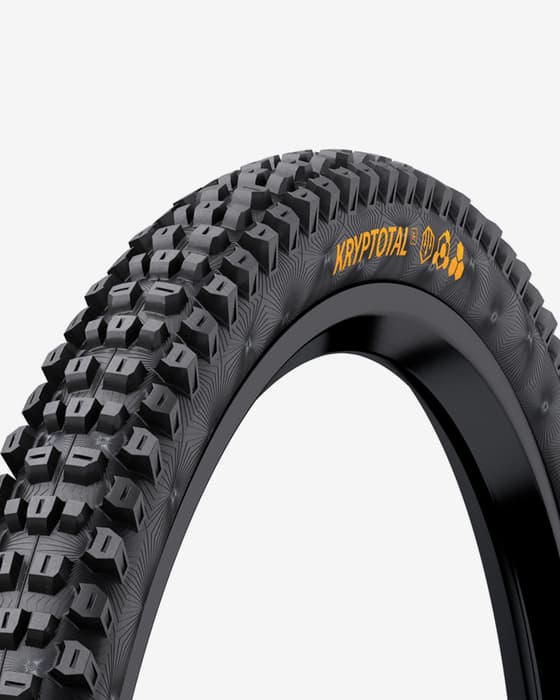 Cubierta delantera Continental Kryptotal Enduro Tubeless Ready plegable negro
