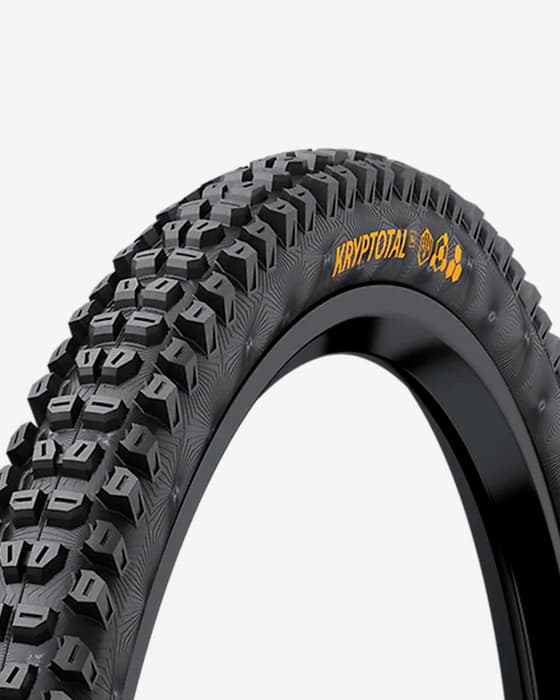 Cubierta trasera Continental Kryptotal Downhill 27.5x2.60 Tubeless Ready plegable negro