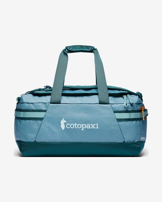Bolsa Cotopaxi Allpa Getaway Duffle 55L azul agua