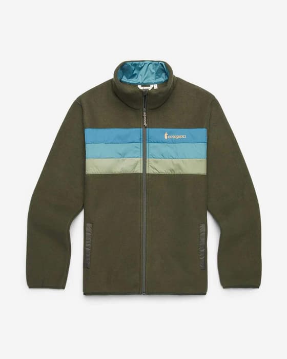 Forro polar Cotopaxi Teca Full Zip verde oscuro