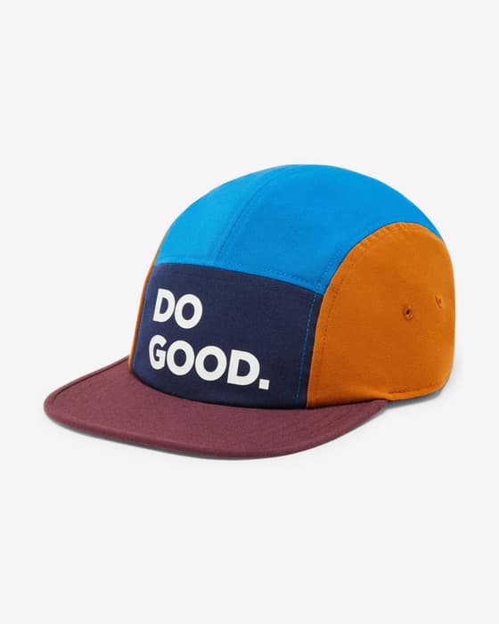 Gorra Cotopaxi Do Good 5-Panel azul granate