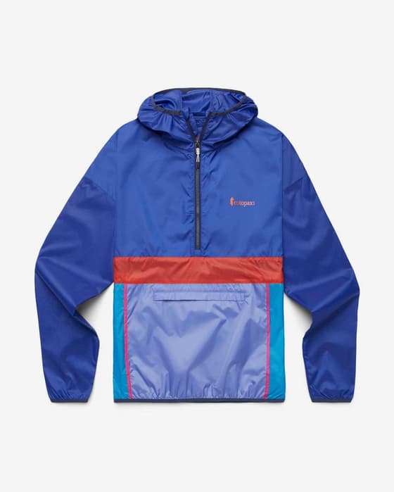 Chaqueta fina con capucha Cotopaxi Teca Half Zip azul