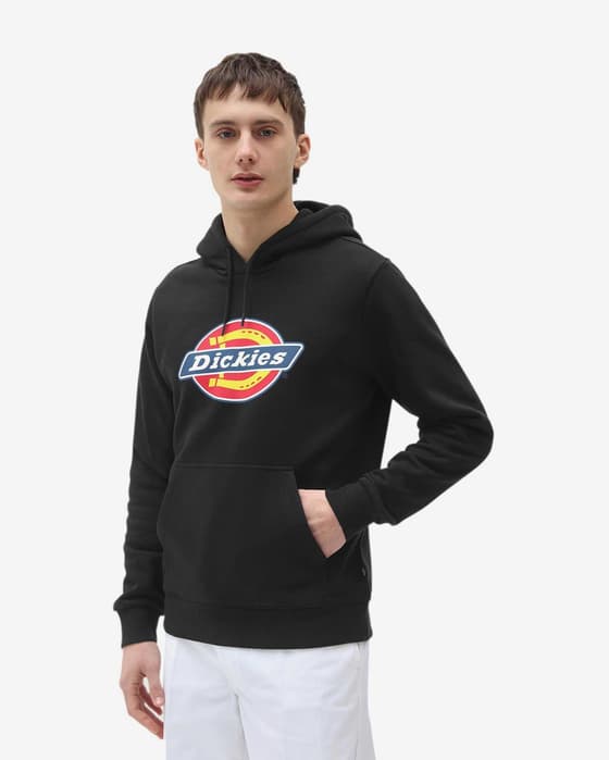 Sudadera con capucha Dickies Icon Logo negro