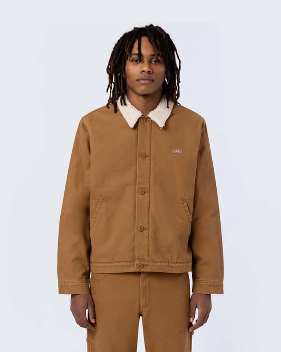 Chaqueta Dickies Duck Canvas marrón