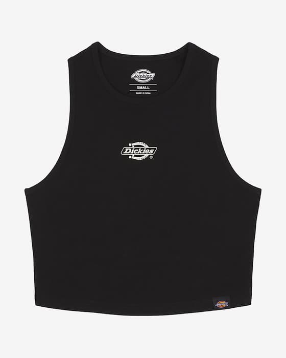 Camiseta Dickies Powers tirantes negro mujer