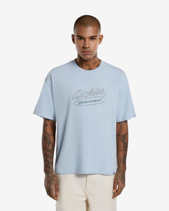 T-shirt Dickies Rope Center Logo manica corta blu
