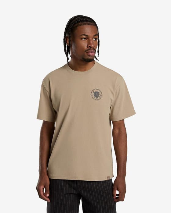 T-shirt Dickies Wrench manica corta beige