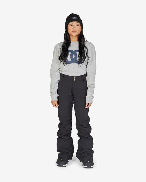 Pantalón largo DC Shoes Viva Snow negro mujer