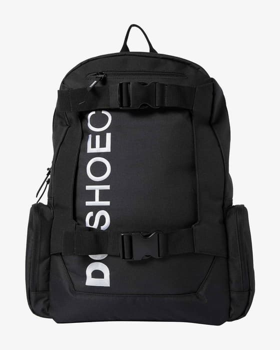 Mochila DC Shoes Breed 28L negro puro blanco