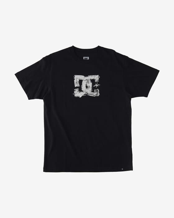Camiseta DC Shoes Sketchy manga corta negro blanco