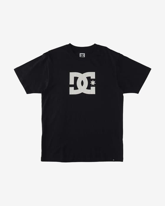 Camiseta DC Shoes Star manga corta negro blanco