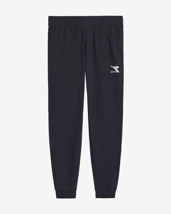 Pantalón largo Diadora Cuff Core Regular azul marino blanco