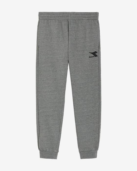 Pantalón largo Diadora Cuff Core Classic gris claro negro