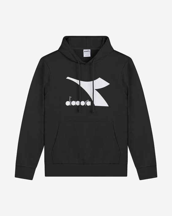 Sudadera con capucha Diadora Core negro