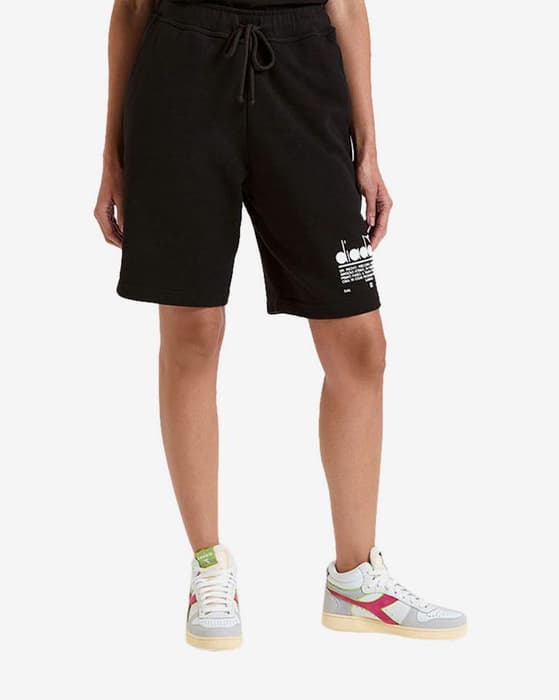 Pantalón corto Diadora Bermuda Manifesto negro