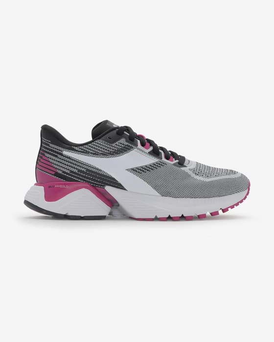 Zapatillas Diadora Mythos Blushield Vigore gris claro negro rosa mujer