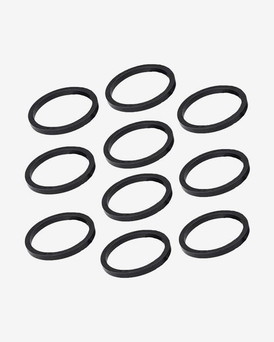 Kit de espaciadores Deda 1-1/8" 3 mm aluminio (10 unidades)