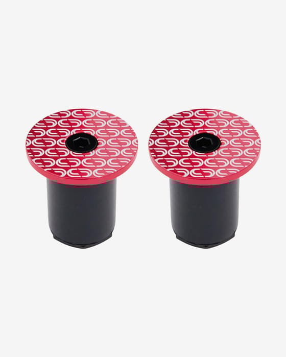 Tapones de manillar Deda Loop rojo