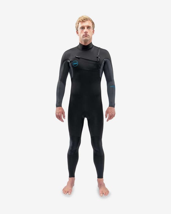 Traje neopreno Dakine Quantum 5/4/3 mm negro gris naranja