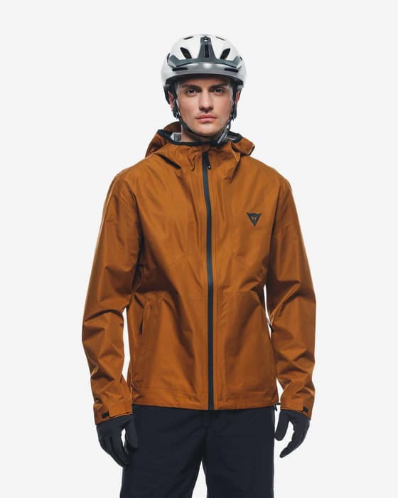 Chaqueta fina impermeable Dainese HGC Shell Light naranja