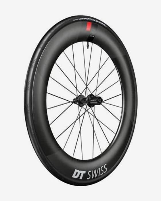 Roda traseira DT Swiss ARC 1100 Dicut 80 mm Disc Center Lock Eixo passante 12x148 mm núcleo Shimano 11V